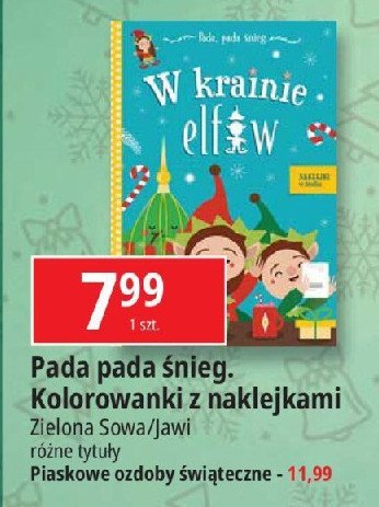 Piaskowe ozdoby świąteczne promocja