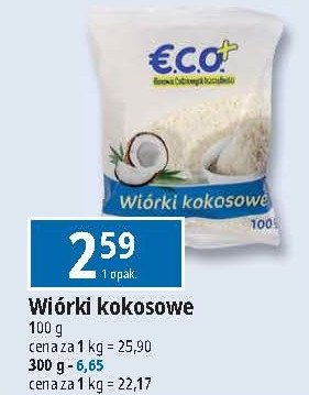 Wiórki kokosowe Eco+ promocja