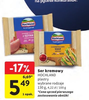 Ser promocja w Intermarche