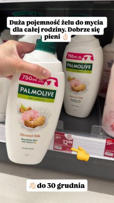 Żel do mycia Naturals Almond Milk 750ml promocja w Rossmann