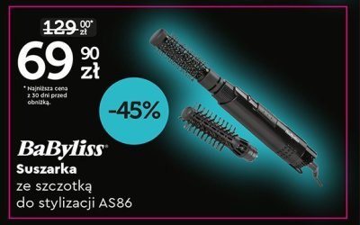Suszarka ze szczotką do stylizacji AS86 promocja w Biedronka