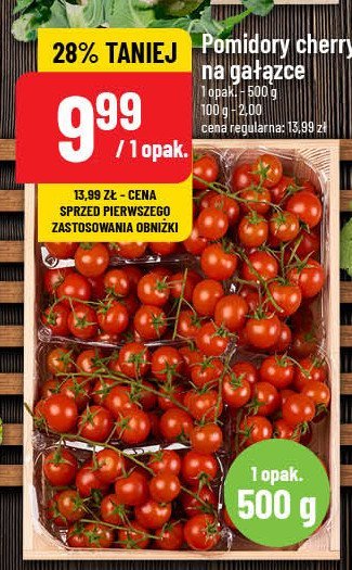 Pomidory cherry promocja w POLOmarket