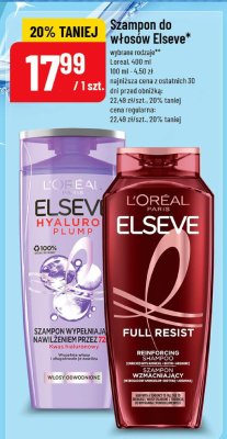 Szampon do włosów Elseve promocja w POLOmarket