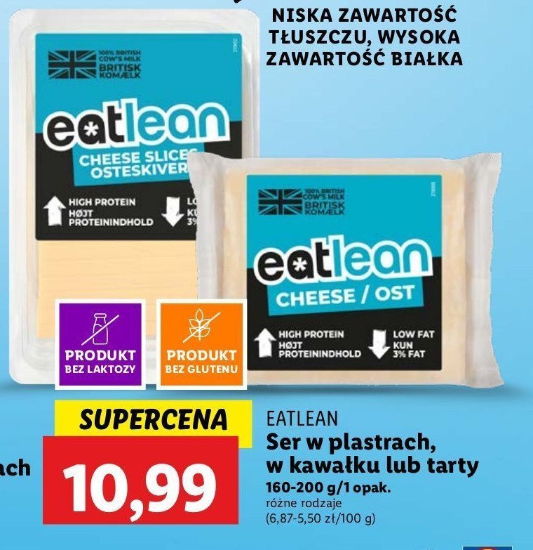 Ser proteinowy w plastrach Eatlean promocja