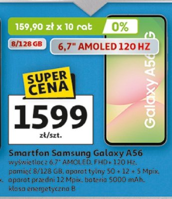 Smartfon Samsung Galaxy A56 promocja w Auchan