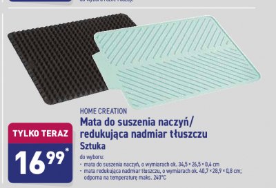 Mata redukująca nadmiar tłuszczu 40.7 x 28.9 cm Home creation promocja