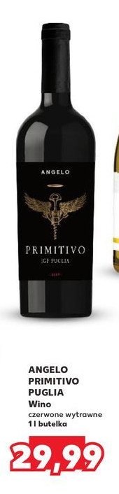 Wino Angelo primitivo promocja