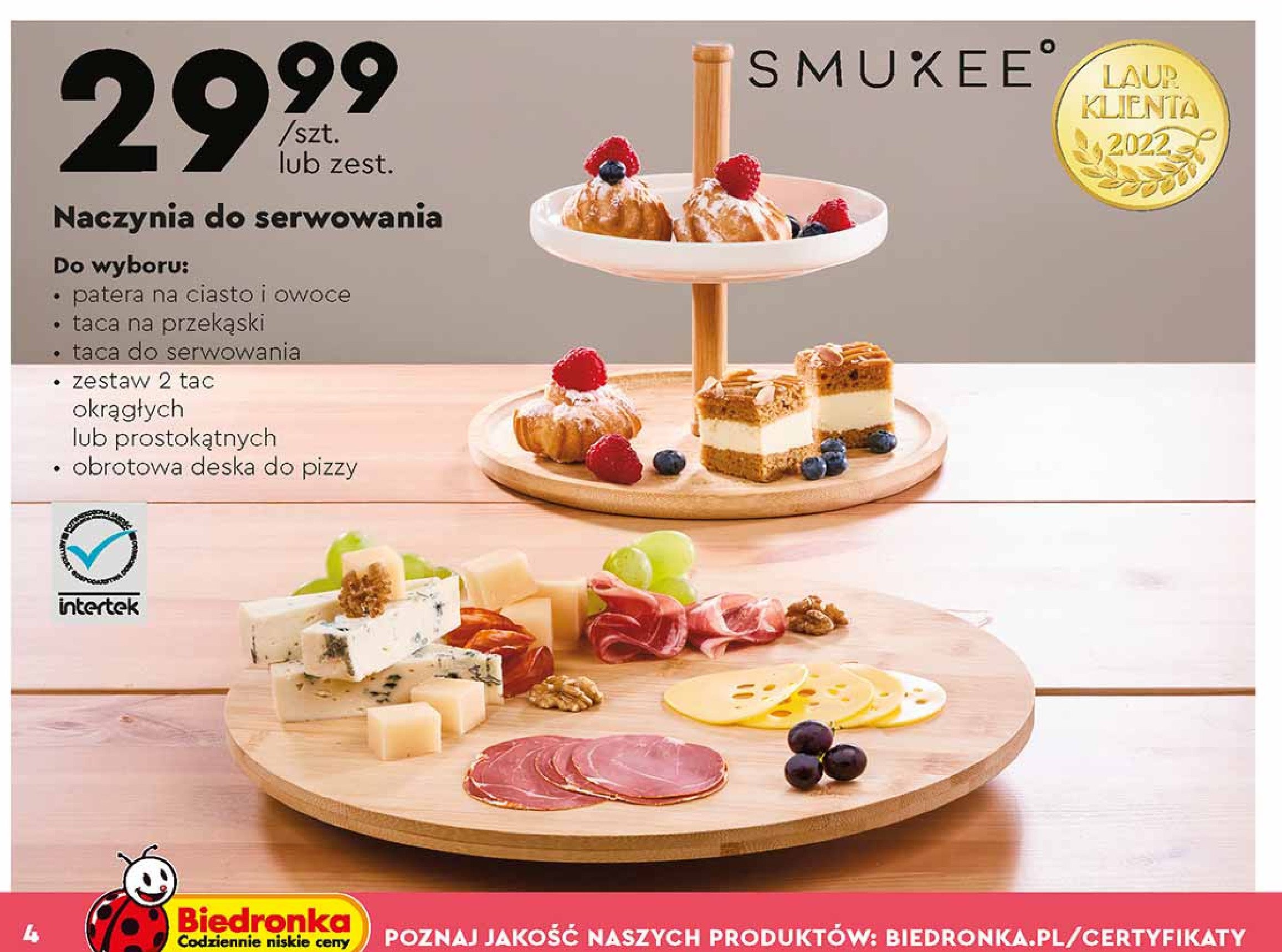 Tace okr膮g艂e Smukee kitchen promocja