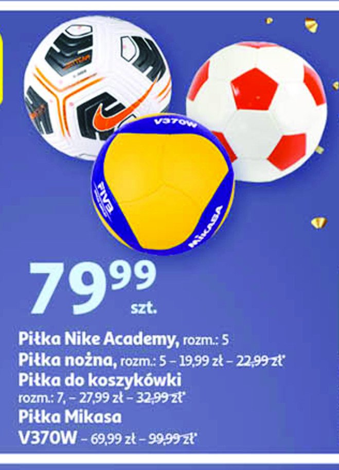 Piłka academy rozm. s Nike promocja