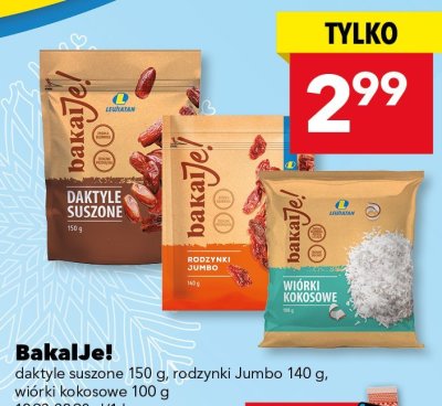 Bakalie wiórki kokosowe 100g promocja w LEWIATAN