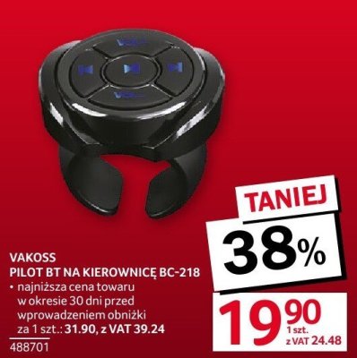 Pilot bt na kierownicę BC-218 promocja w Selgros