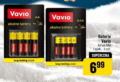 Baterie Vavio AA lub AAA promocja w POLOmarket
