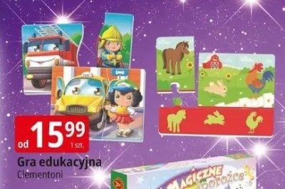 Gra edukacyjna Clementoni promocja w Leclerc