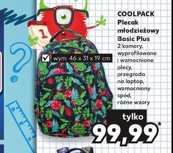 Plecak szkolny Coolpack Basic Plus promocja