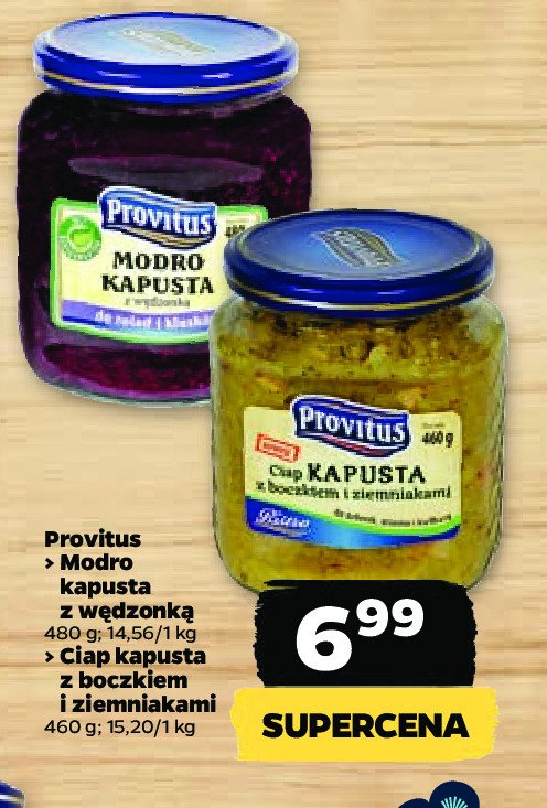Modro kapusta z w臋dzonk膮 Provitus promocja
