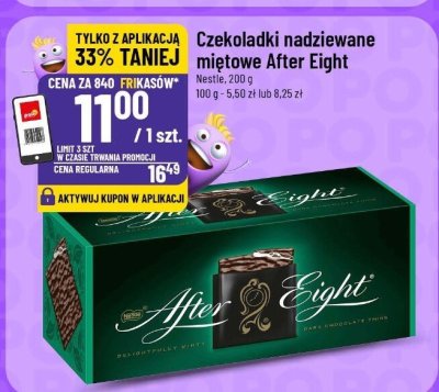 Czekoladki nadziewane miętowe  200g promocja w POLOmarket