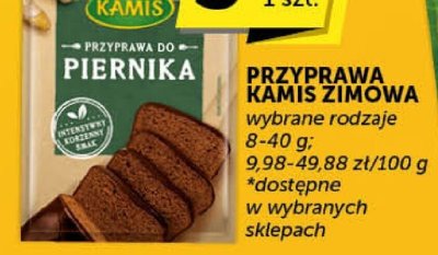 Przyprawa Kamis zimowa do piernika promocja w Euro Sklep