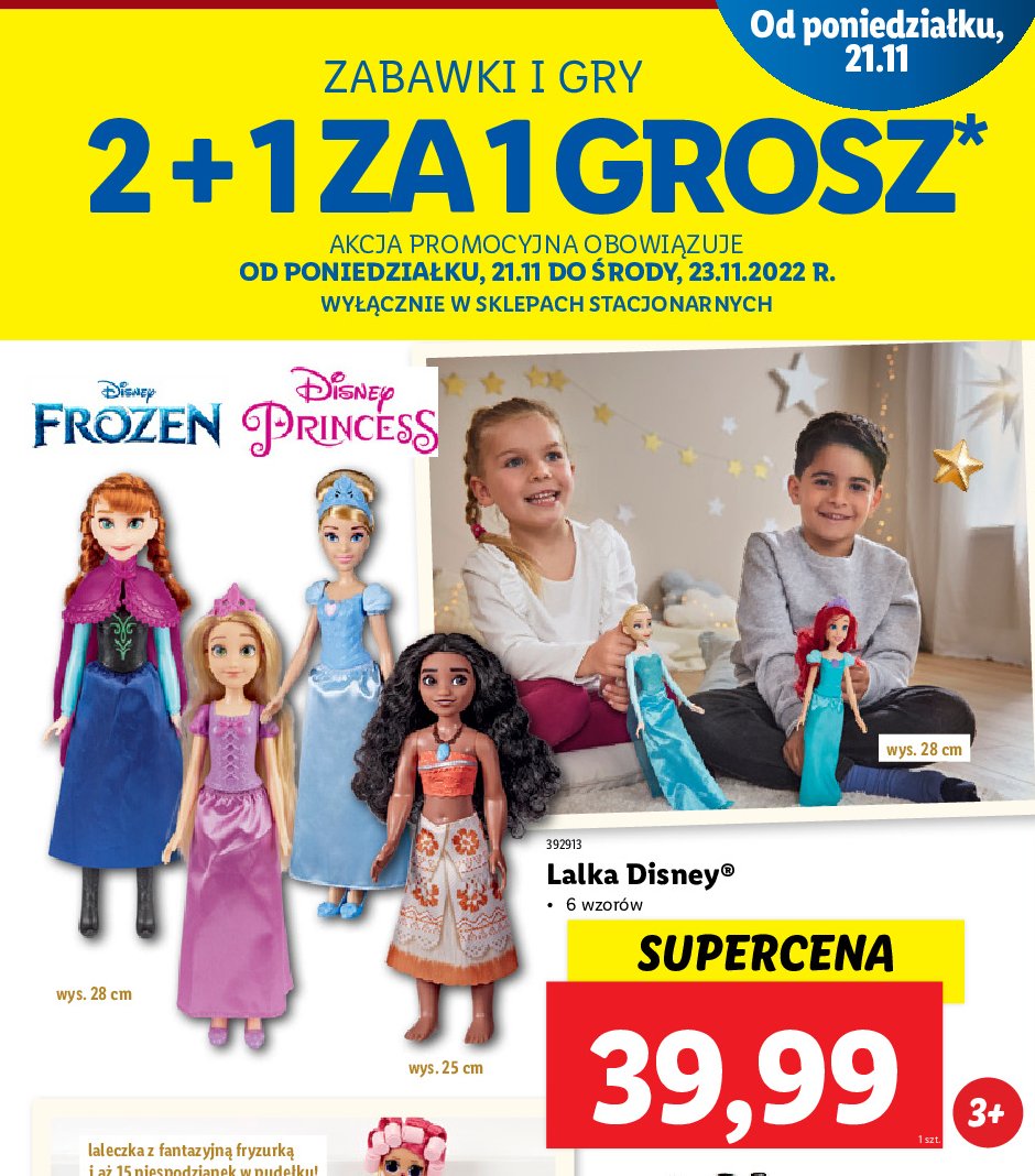 Lalka anna frozen 2 Hasbro promocja