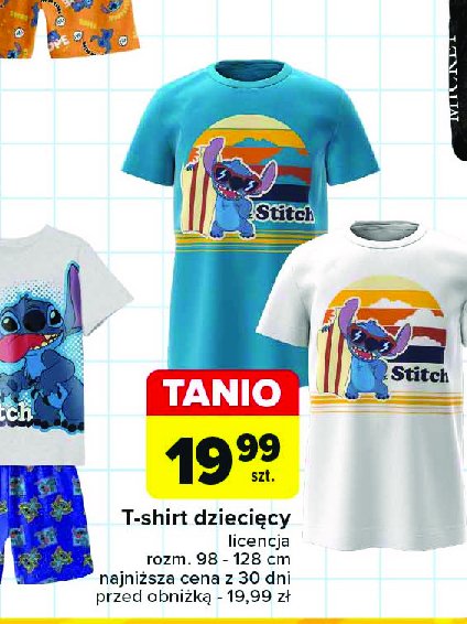 T-shirt dziecięcy stich promocja