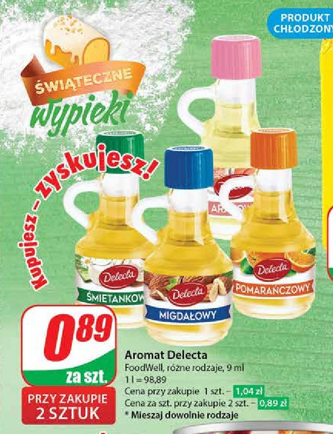 Aromat arakowy Delecta promocja