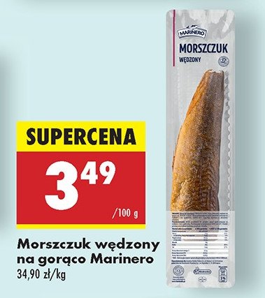 Morszczuk wędzony na gorąco Marinero promocja w Biedronka