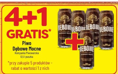Piwo Dębowe Mocne promocja w POLOmarket