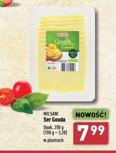 Ser gouda Milsani promocja