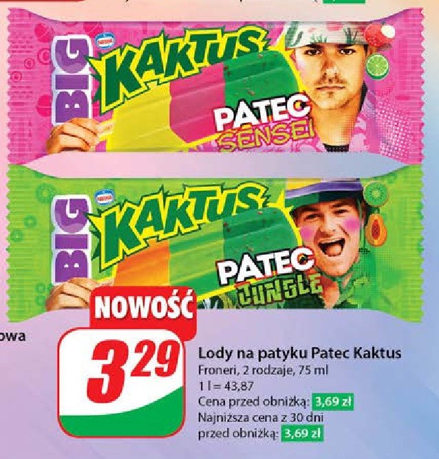 L贸d patec jungle Nestle kaktus promocja
