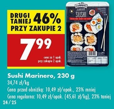 Sushi Marinero promocja