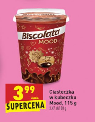 Ciasteczka w kubeczku Biscolata promocja