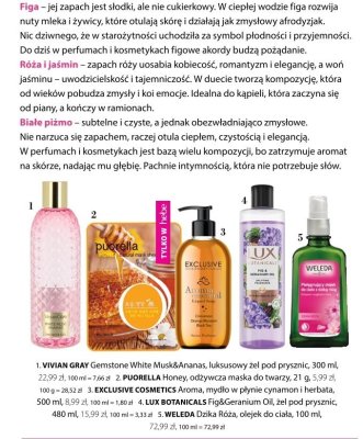 Żel pod prysznic LUX BOTANICALS Figa&Geranium Oil promocja w Hebe