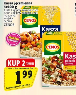 Kasza jęczmienna mazurska wiejska pęczak promocja w Prim Market
