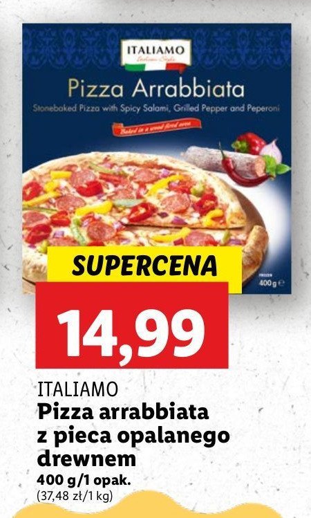 Pizza arrabbiata Italiamo promocja