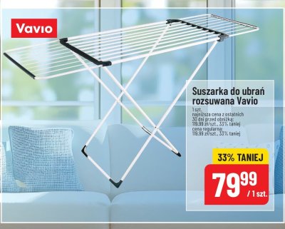 Suszarka do ubrań rozsuwana  promocja w POLOmarket