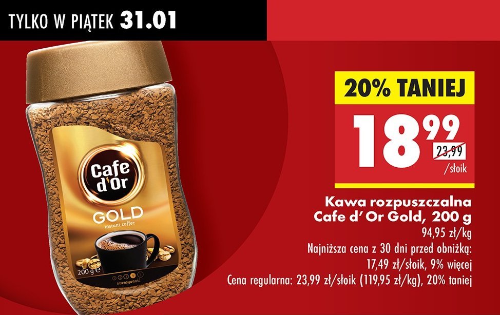 Kawa Cafe d'or promocja