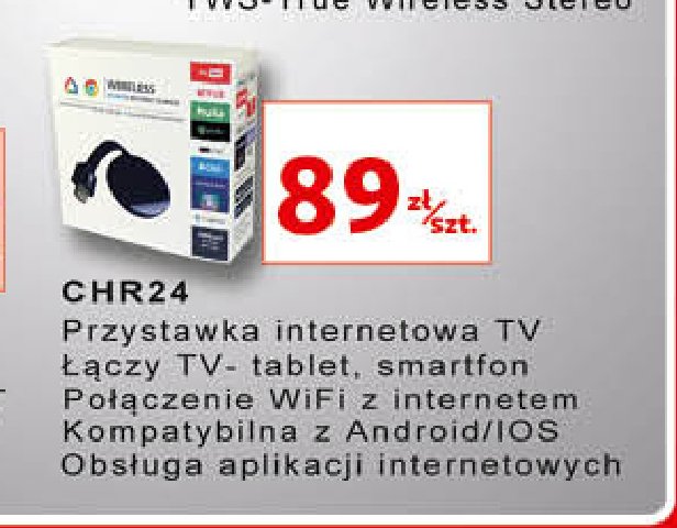 Chromecast chr24 Emmerson promocja