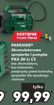 Akumulatorowa sprężarka i pompka 2w1 Parkside promocja