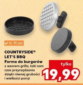 Forma do burgera K-classic let's bbq promocja