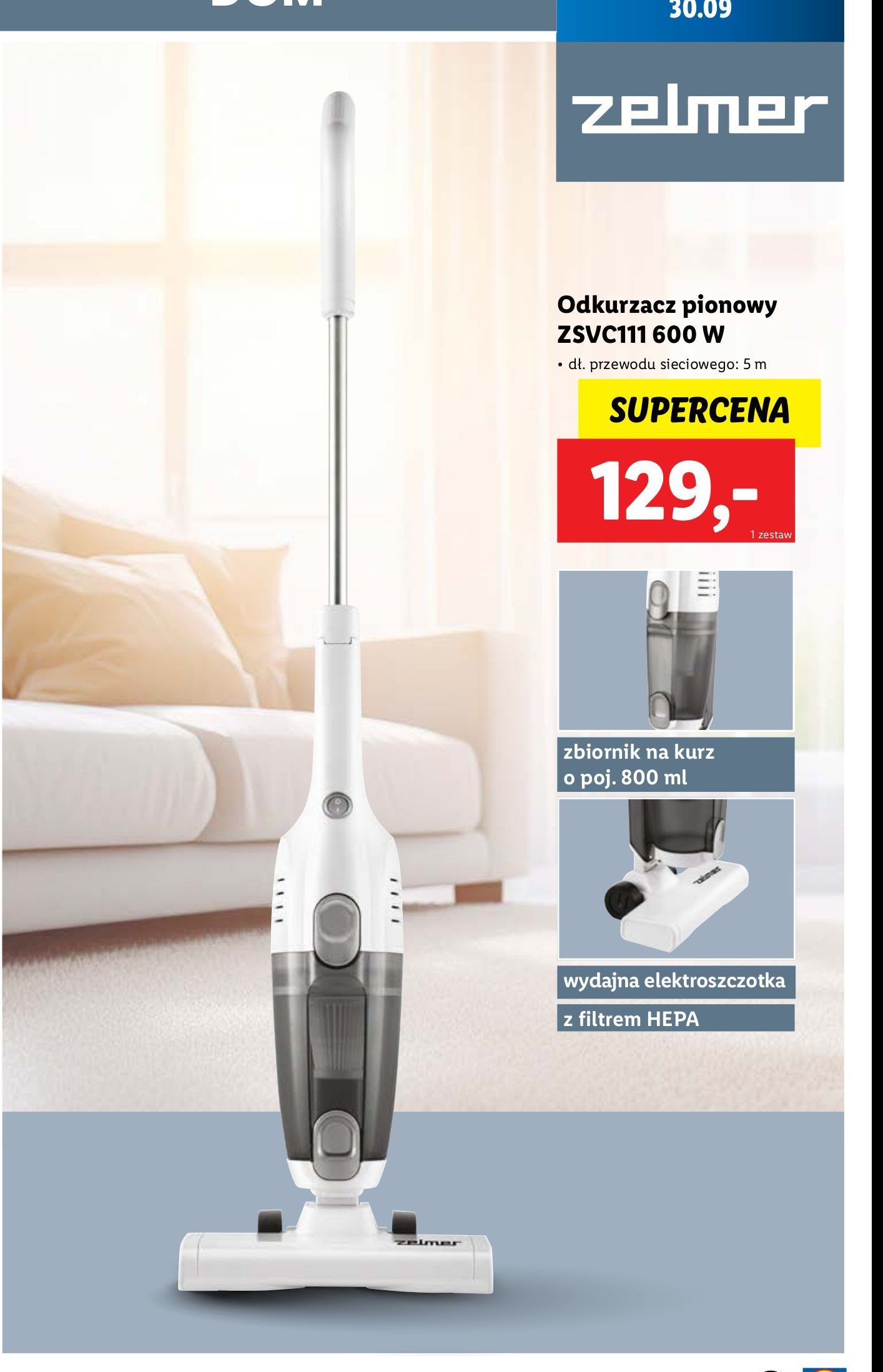 Odkurzacz zsvc111 Zelmer promocja