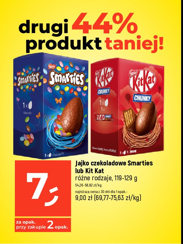 Jajko czekoladowe Kitkat chunky promocja