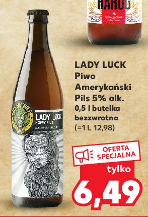 Piwo Lady luck promocja
