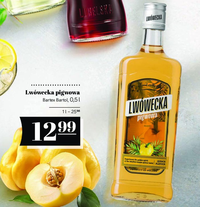 Wódka Lwówecka pigwowa promocja w POLOmarket