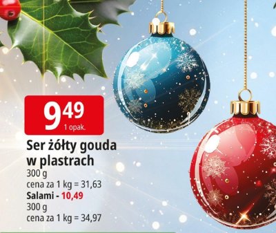 Ser żółty gouda w plastrach promocja w Leclerc