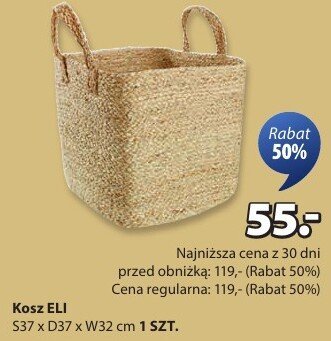 Kosz ELI promocja w Jysk
