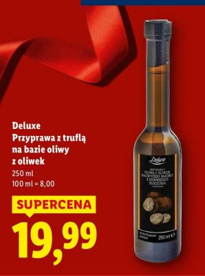 Przyprawa Deluxe z truflą na bazie oliwy z oliwek promocja w Lidl