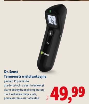Termometr wielofunkcyjny Dr. Senst promocja w Lidl