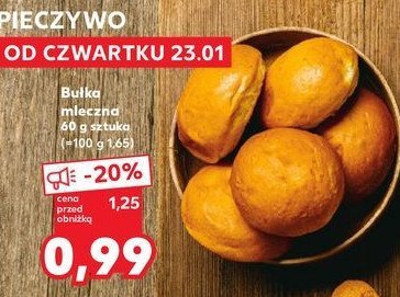 Bułka mleczna promocja w Kaufland