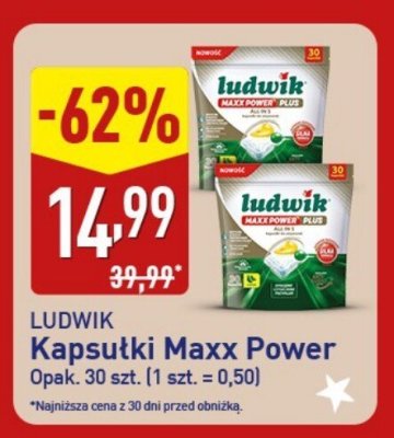 Kapsułki Maxx Power LUDWIK promocja w Aldi