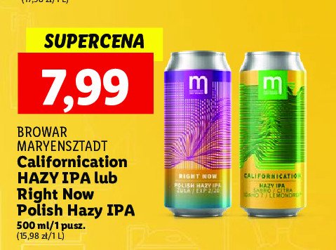 Piwo Californication hazy ipa promocja