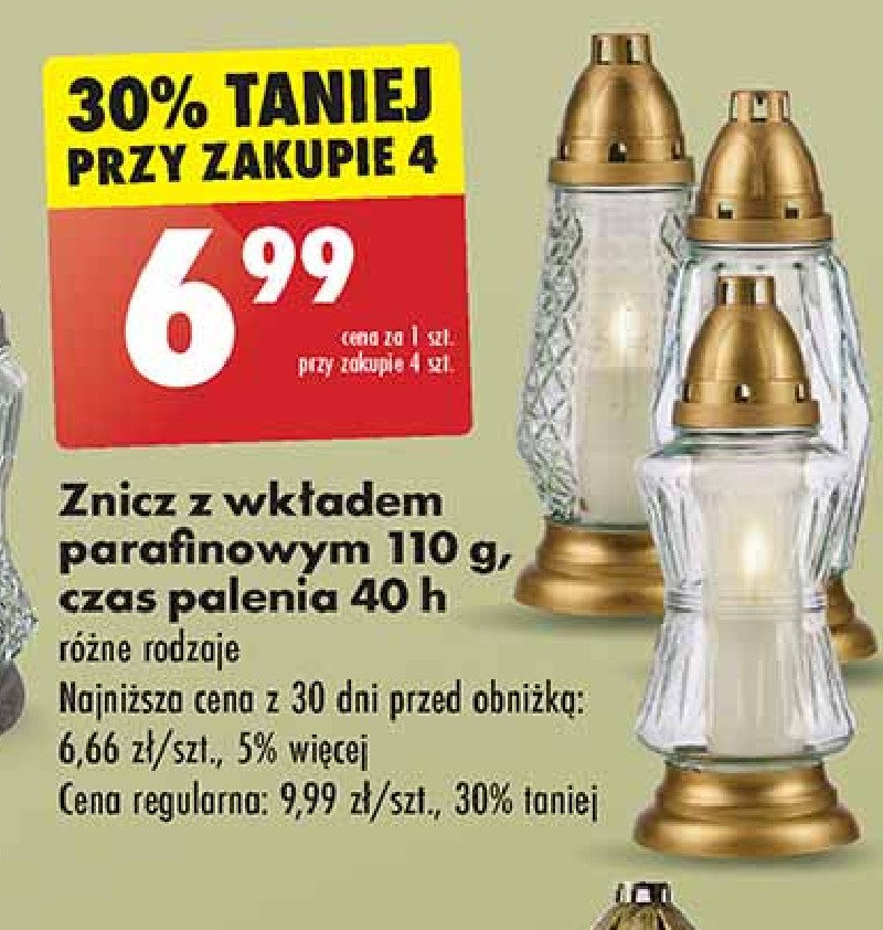 Znicz 110 g promocja